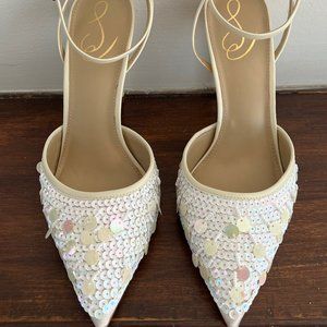Sam Edelman Sequined Heels Size 9